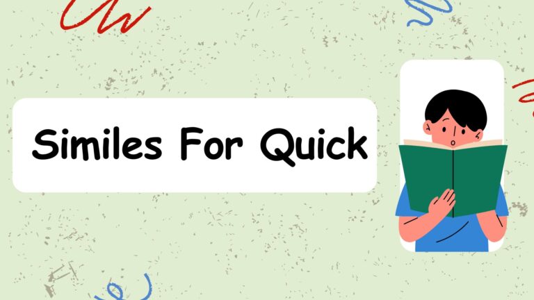 Similes for Quick