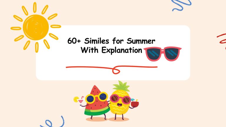 Similes for Summer